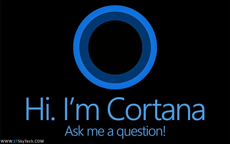 Cortana assistant from microsoft