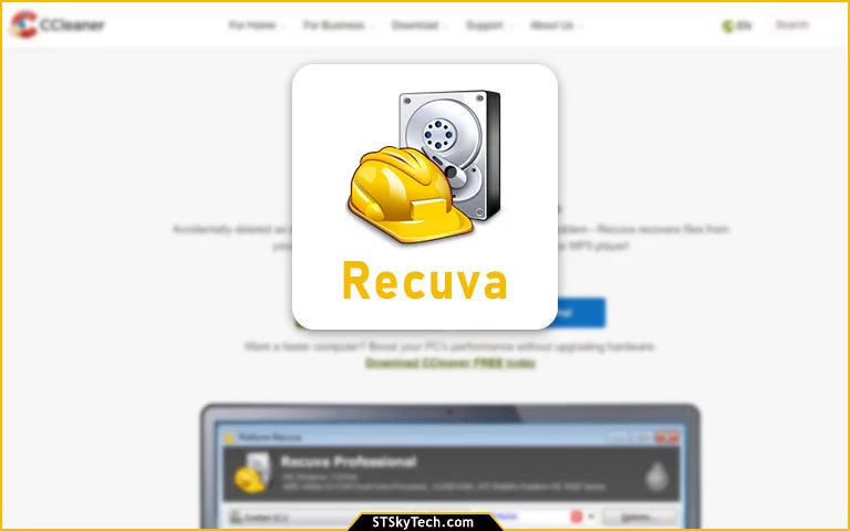 Recuva recover apps 